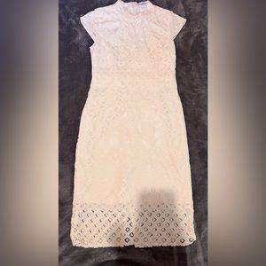 Baltic Born white lace dress